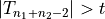 \left| T_{n_1+n_2-2}\right| > t